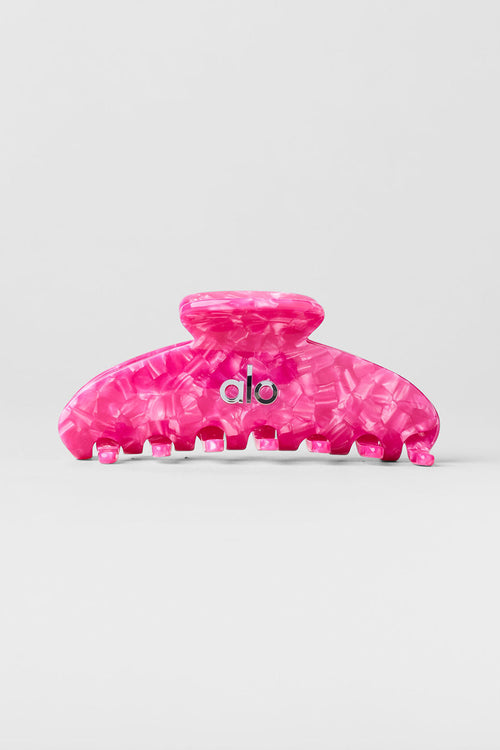 90's Claw Clip - Paradise Pink Shell